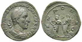 Trajanus Decius 309 - 251, Sestertius, Rome, AD 309-251, AE 18.75 g. 
Ref: C. 87, RIC 130a - VF