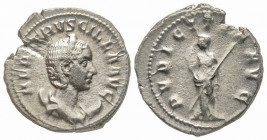 Herennia Etruscilla, Antoninianus, Rome, AD 309,251, AG 4.66 g. 
Ref: RIC 58a (Decius) - Near VF