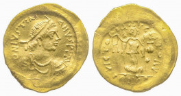 Iustinianus I 527 - 538, Tremissis, Constantinople, AD 527-565, AU 1.49 g.
Ref: Sear 145, DOC 19, MIB 19 - VF