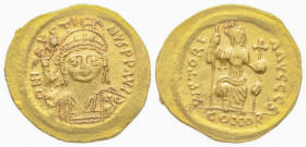 Iustinus II 565-578, Solidus, Constantinople, AD 565-578, AU 4.47 g. 
Ref: Sear 345, DOC 4e - VF