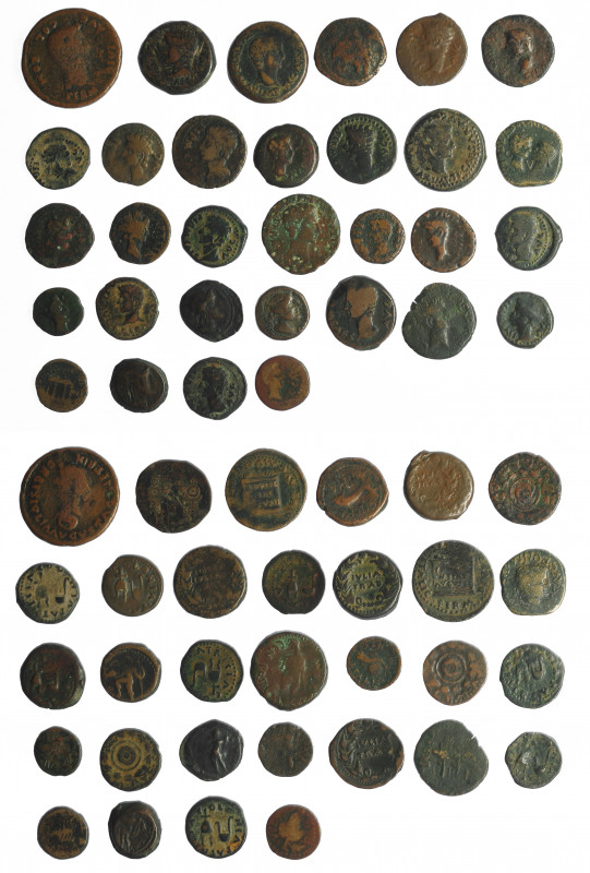 HISPANIA ANTIGUA. Lote de 31 monedas de Hispania antigua: Acci (4), Carthago Nov...