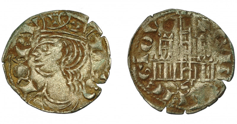 REINOS DE CASTILLA Y LEÓN. ALFONSO XI. Cornado. Sevilla. VE 0,71 g. 20,2 mm. III...