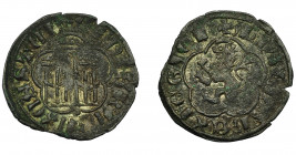 REINOS DE CASTILLA Y LEÓN. ALFONSO XI. Dinero. Sevilla. VE 0,94 g. 19,8 mm. III-353. BMM-469. MBC.
