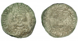 REINOS DE CASTILLA Y LEÓN. ENRIQUE IV. Cuartillo. Toledo. VE 3,57 g. 26,8 mm. III-757. BMM-1025. BC+/MBC.
