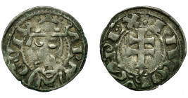 CORONA DE ARAGÓN. JAIME EL CONQUISTADOR (1213-1276). Dinero. Aragón. VE 1,05 g. 18,4 mm. IV-318. MBC.