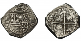 FELIPE IV. 8 reales. 1625. Segovia. R. Casa Vieja. AC-1577. MBC. Rara.