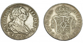 CARLOS III. 4 reales. 1779. Madrid. PJ. VI-735. Pequeñas marcas. MBC/MBC+.