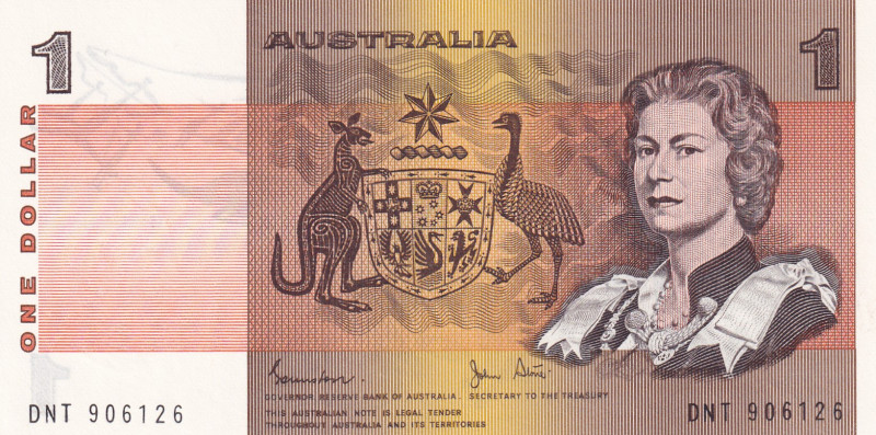Australia, 1 Dollar, 1974, UNC, p42a
Estimate: USD 15-30