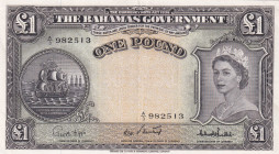 Bahamas, 1 Pound, 1961, AUNC, p15c
Estimate: USD 250-500