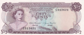 Bahamas, 50 Cents, 1968, UNC, p26
Estimate: USD 20-40