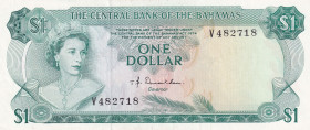 Bahamas, 1 Dollar, 1974, UNC, p35a
Estimate: USD 40-80