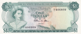 Bahamas, 1 Dollar, 1974, AUNC, p35b
Estimate: USD 50-100