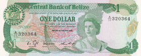 Belize, 1 Dollar, 1986, UNC, p46b
Estimate: USD 25-50