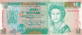 Belize, 1 Dollar, 1990, UNC, p51
Estimate: USD 15-30