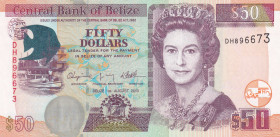 Belize, 50 Dollars, 2010, UNC, p70d
Estimate: USD 70-140