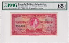 Bermuda, 10 Shillings, 1952, UNC, p19a
Estimate: USD 300-600