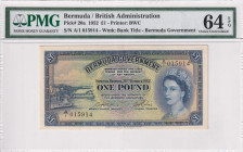 Bermuda, 1 Pound, 1952, UNC, p20a
Estimate: USD 600-1200