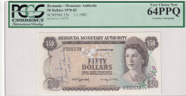 Bermuda, 50 Dollars, 1982, UNC, p32b
Estimate: USD 750-1500