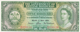 British Honduras, 1 Dollar, 1965, UNC, p28b
Estimate: USD 500-1000