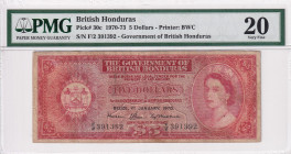 British Honduras, 5 Dollars, 1970/73, VF, p30c
Estimate: USD 125-250