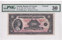 Canada, 20 Dollars, 1935, VF, p10
Estimate: USD 4000-8000
