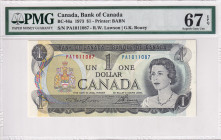 Canada, 1 Dollar, 1973, UNC, p46a
Estimate: USD 100-200