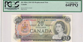 Canada, 20 Dollars, 1969, UNC, p50bA
Estimate: USD 400-800