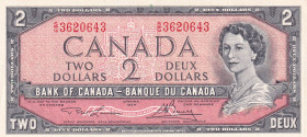 Canada, 2 Dollars, 1973/75, UNC, p76d
Estimate: USD 20-40