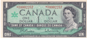 Canada, 1 Dollar, 1967, UNC, p84b
Estimate: USD 30-60