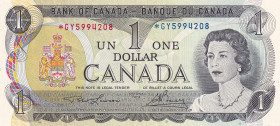 Canada, 1 Dollar, 1973, UNC, p85a, REPLACEMENT
Estimate: USD 75-150