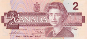 Canada, 2 Dollars, 1986, UNC, p94b
Estimate: USD 5-10