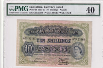 East Africa, 10 Shillings, 1953, XF(+), p34
Estimate: USD 300-600