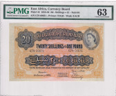 East Africa, 20 Shillings, 1953/56, UNC, p35
Estimate: USD 325-650