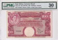 East Africa, 100 Shillings, 1958/60, VF, p40
Estimate: USD 400-800