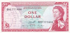East Caribbean States, 1 Dollar, 1965, UNC, p13f
Estimate: USD 20-40
