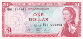 East Caribbean States, 1 Dollar, 1974, UNC, p13f
Estimate: USD 50-100