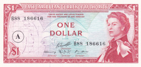 East Caribbean States, 1 Dollar, 1965, UNC, p13g
Estimate: USD 15-30