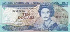 East Caribbean States, 10 Dollars, 1985, UNC, p23a2
Estimate: USD 125-250