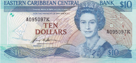 East Caribbean States, 10 Dollars, 1985/93, UNC, p23k1
Estimate: USD 150-300