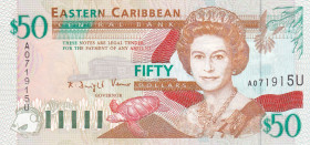 East Caribbean States, 50 Dollars, 1994, UNC, p34u
Estimate: USD 200-400
