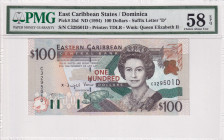 East Caribbean States, 100 Dollars, 1994, AUNC, p35d
Estimate: USD 200-400