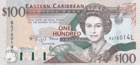 East Caribbean States, 100 Dollars, 1994, UNC, p35l
Estimate: USD 450-900