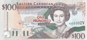 East Caribbean States, 100 Dollars, 1994, UNC, p35v
Estimate: USD 450-900