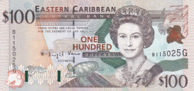 East Caribbean States, 100 Dollars, 1998, UNC, p36g
Estimate: USD 300-600