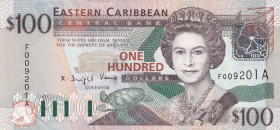 East Caribbean States, 100 Dollars, 1973, UNC, p46a
Estimate: USD 200-400