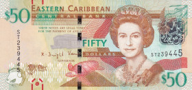 East Caribbean States, 50 Dollars, 2015, UNC, p54b
Estimate: USD 150-300