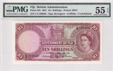 Fiji, 10 Shilings, 1961, AUNC, p52b
Estimate: USD 500-1000