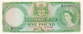 Fiji, 1 Pound, 1965, AUNC, p53j
Estimate: USD 750-1500