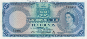 Fiji, 10 Pounds, 1954, UNC, p55s, SPECIMEN
Estimate: USD 4000-8000