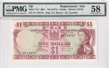 Fiji, 1 Dollar, 1974, AUNC, p71a
Estimate: USD 100-200